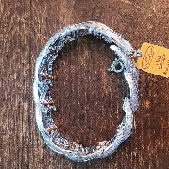 Vintage D'Orlan Chevron Bracelet - Picture 5 of 6